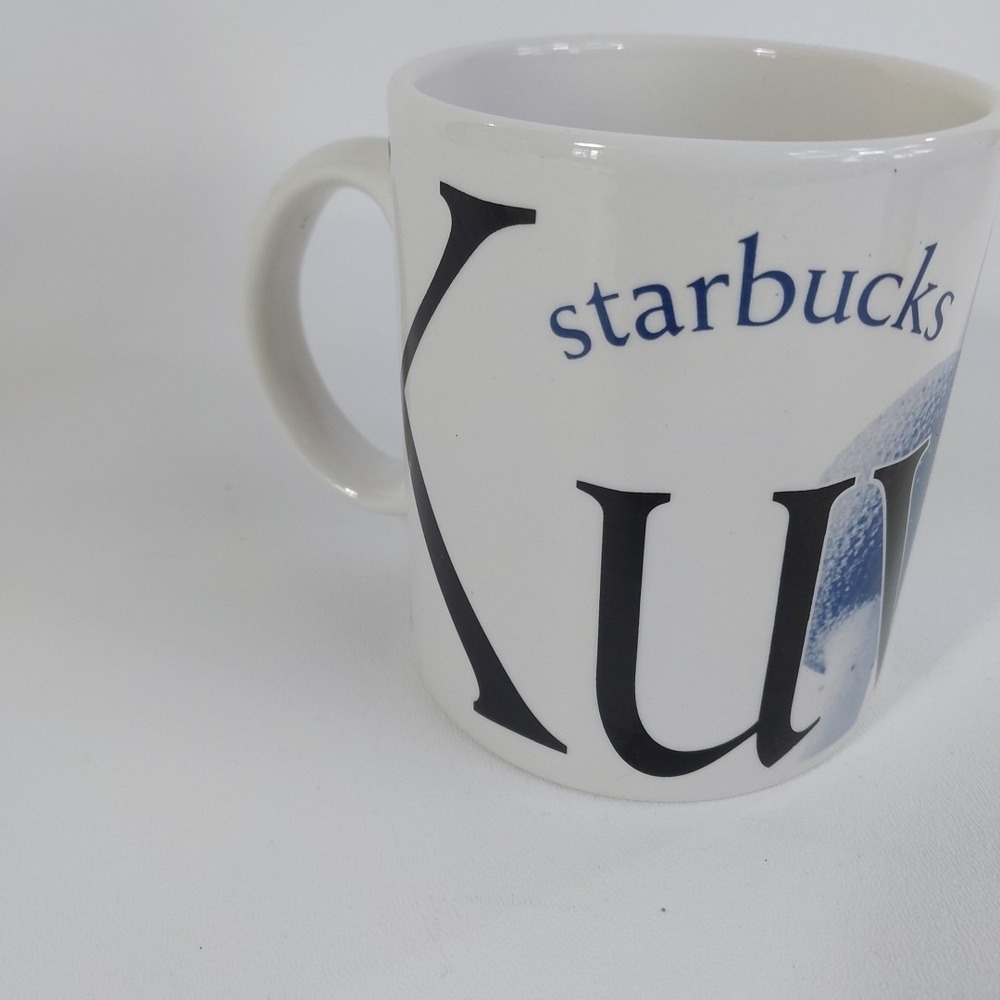 Starbucks 2002 City Mugs Collectors Series Coffee Tea Mug Kuwait 16oz Ceramic